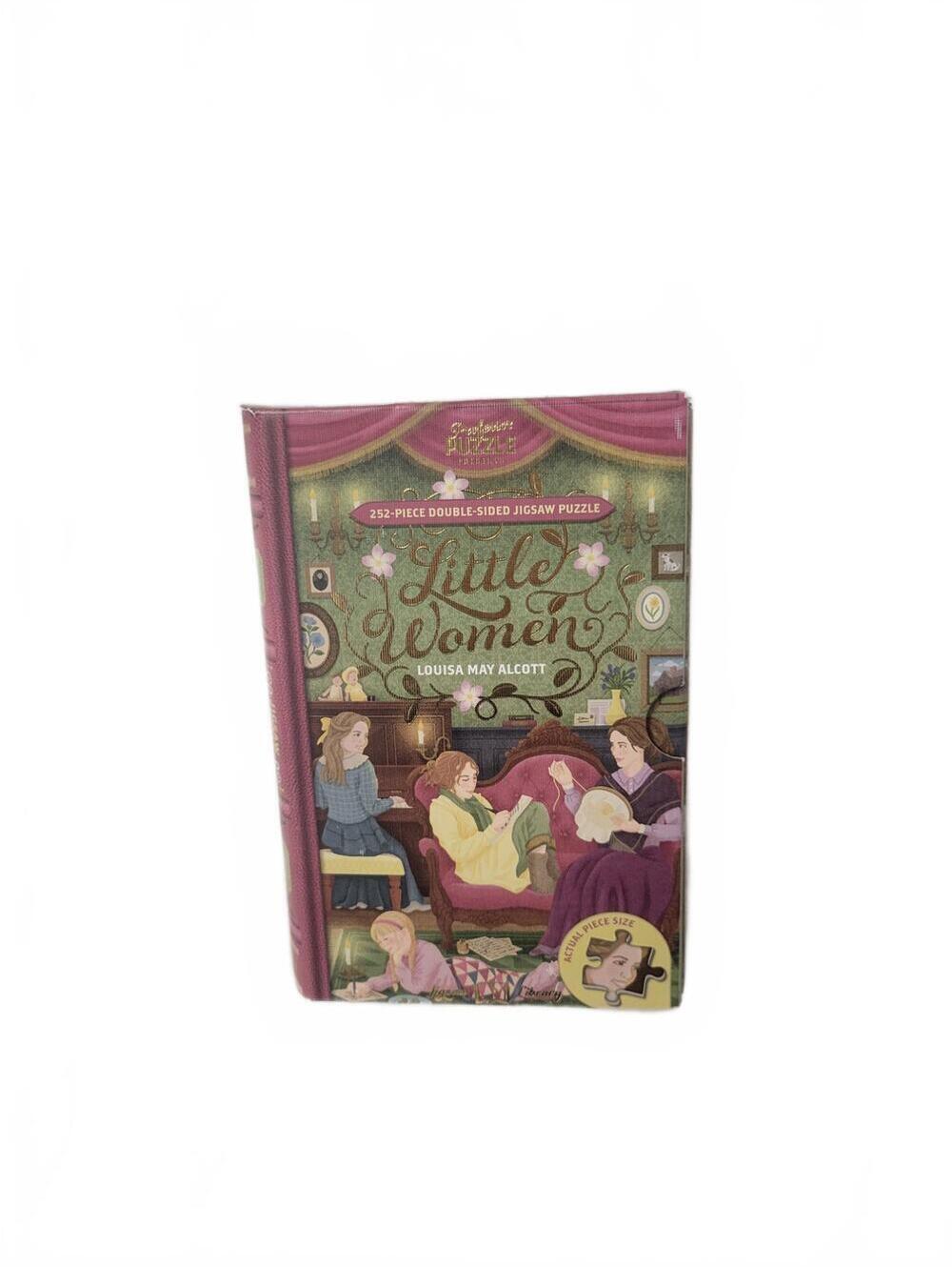Little Women 252 Piece Double Sided Jigsaw Puzzle NWB Gift Louisa May Alcott
